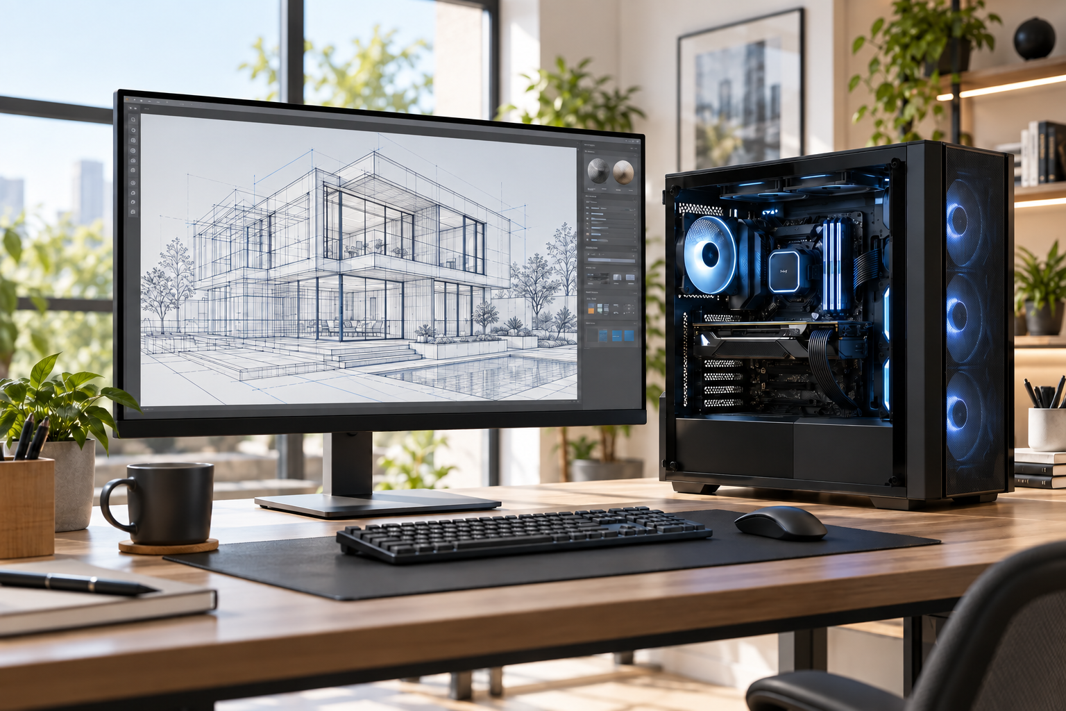 Illustrazione: WORKSTATION & PERFORMANCE