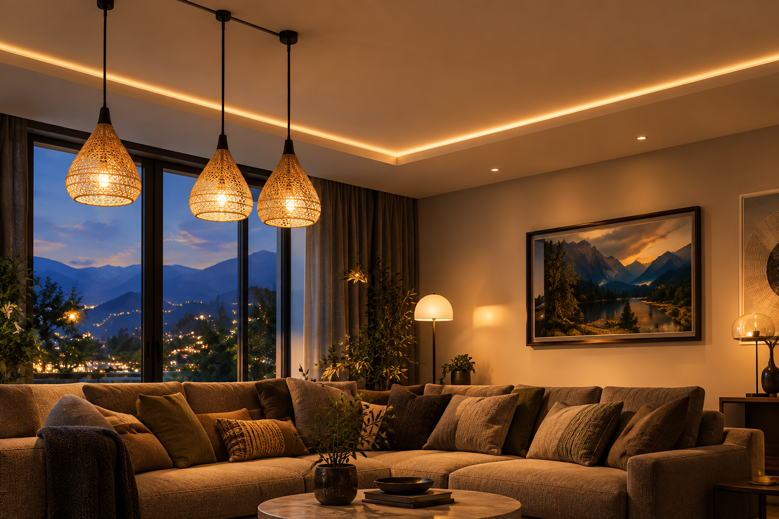 Illustrazione: ILLUMINAZIONE SMART